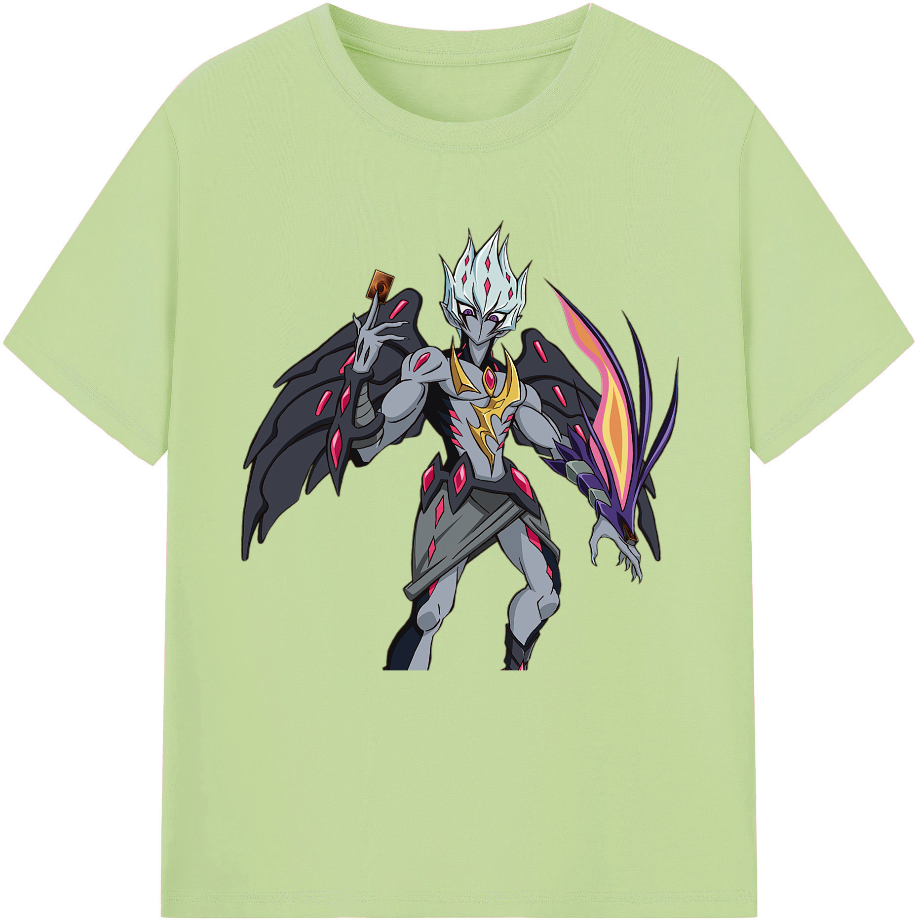 （画像用） 遊☆戯☆王 Yu-Gi-Oh! 綿100％半袖Tシャツ（フロントプリント）